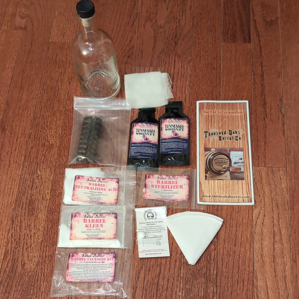 Thousand Oaks Barrel Co. Whiskey Barrel Cleaning and Maintenance Kit New